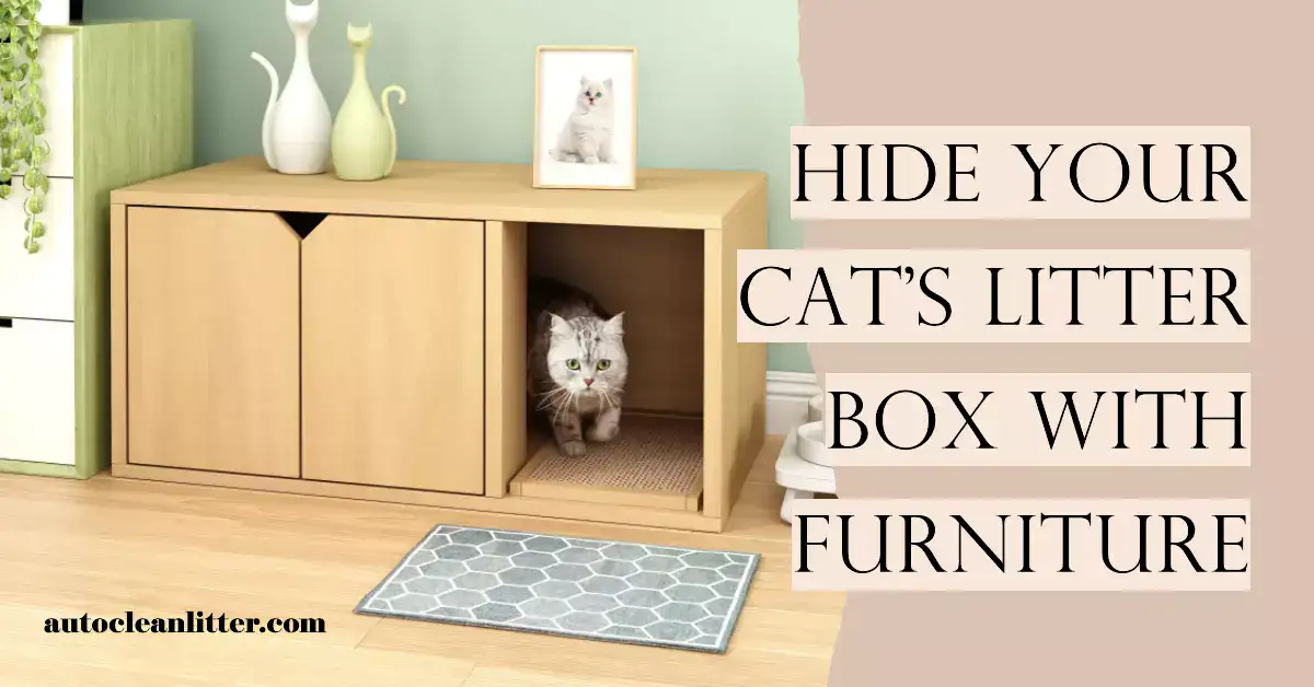 featured image for an article about How to Hide Your Cat's Litter Box with Furniture